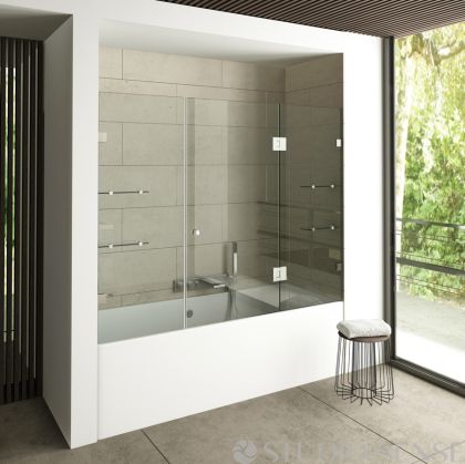 Trippio Glass Bathtub Enclosure