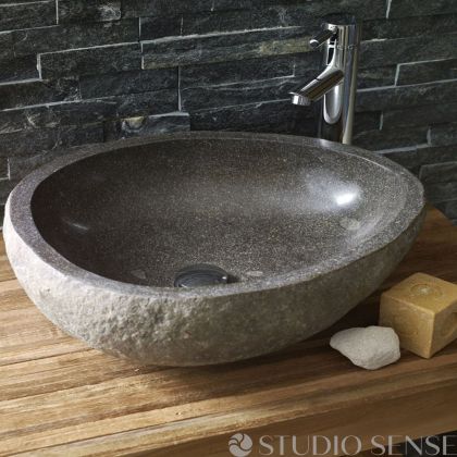 Riverstone Bowl Sink Pompei
