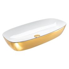 Washbasin Green Lux Gold White