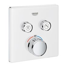 Grohtherm SmartControl ② White Thermostatic Concealed Shower Mixer 