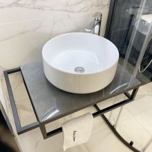 Lusso Dark 60 Bathroom Stone Countertop