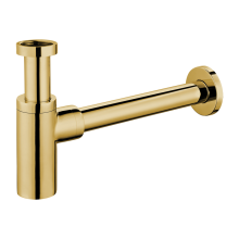 Omnires златен декоративен сифон за мивка 
