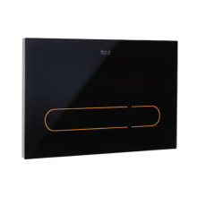 Електронен безконтактен бутон-активатор In-Wall EP1, черен стъклен 