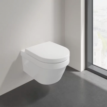 Конзолна тоалетна чиния Architectura 53 DirectFlush White Alpin 