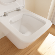 Конзолна тоалетна чиния Finion 56 DirectFlush White Alpin CeramicPlus 