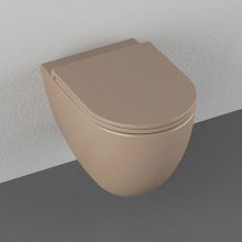 Конзолна кафява тоалетна чиния Infinity 53 Rimless