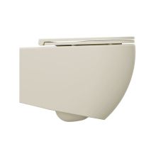 Infinity 53 Ivory Rimless Hung Toilet