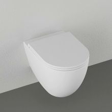 Конзолна бял мат тоалетна чиния Infinity 53 Rimless