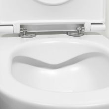 Конзолна бял мат тоалетна чиния Infinity 53 Rimless 