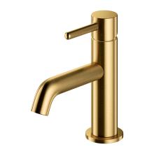 Y 80 Brushed Gold Single Lever Mixer Tap
