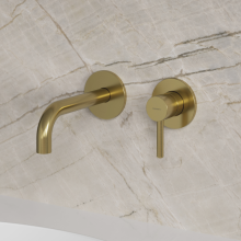 Y Brushed Brass Single Lever Concealed Mixer
