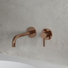 Y 190 Copper Rose Gold Single Lever Concealed Mixer