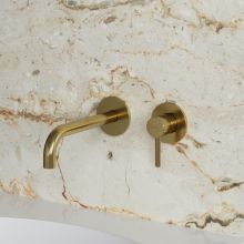 Y 190 Brushed Gold Single Lever Concealed Mixer