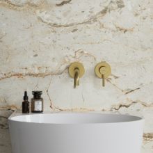 Y 190 Brushed Gold Single Lever Concealed Mixer