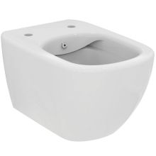 Конзолна тоалетна чиния без Tesi 54 RimLS+ с вградено биде 
