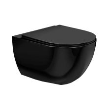 Конзолна тоалетна Carlo 48 Black Mini Rimless 