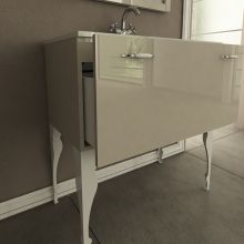 Borgia PVC Vintage Bathroom Cabinet