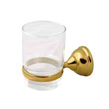 Чаша за баня Bella Gold, златен държач