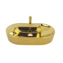 Topic 70 Gold Sit-on Washbasin