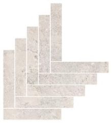 Kalkstone White Mosaico Freccia