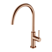 Y Brushed Copper Rose Gold Single Lever Kitchen Mixer