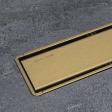 Линеен сифон, златен, 2в1 Primo Compact Line Oro
