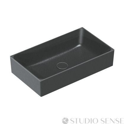 Черна мивка за баня Verso 60 Nero Satinato 