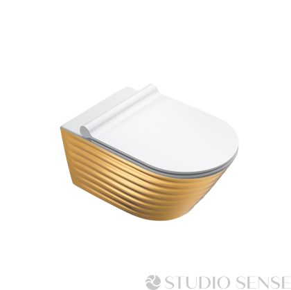 Златна тоалетна чиния Classy Gold newflush™ 