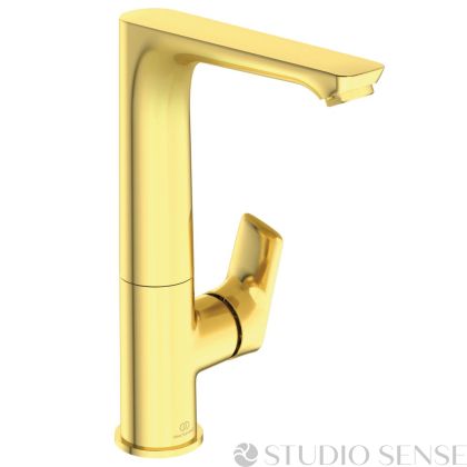 Connect Air 230 Tall Mixer Tap Gold