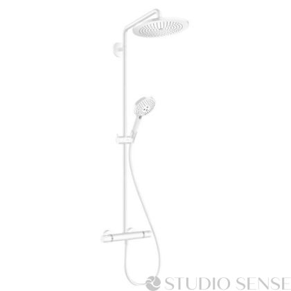 Cromа Select S 280 White Thermostatic Shower Set