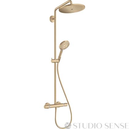 Cromа Select S 280 Brushed Bronze Thermostatic Shower Set