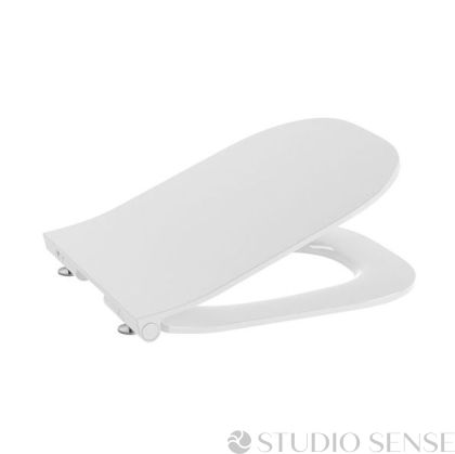 The Gap SQUARE Slim Soft-Closing  Compact Toilet Seat with Metal Hinges