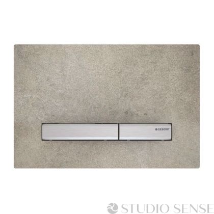 Sigma 50 Flush Plate Concrete/Chrome