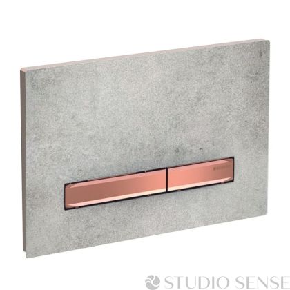 Бутон Sigma 50 бетон/розово злато 
