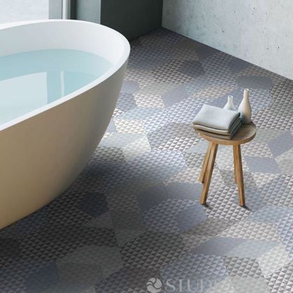 Peonia Hexagonal Bathroom&Kitchen Tiles