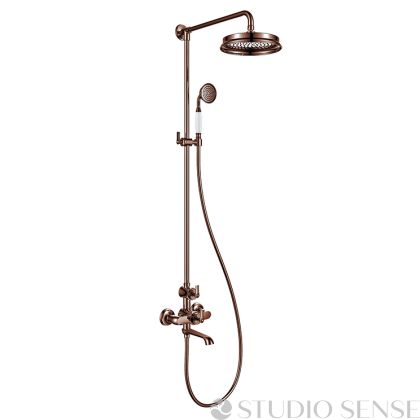 Trend Shower System Antique Copper