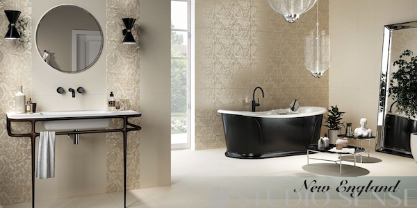 Ascot NEW ENGLAND 33x100 Bathroom Tiles