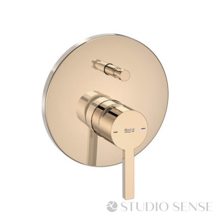 Naia Rose Gold Shower/Bath Concealed Mixer