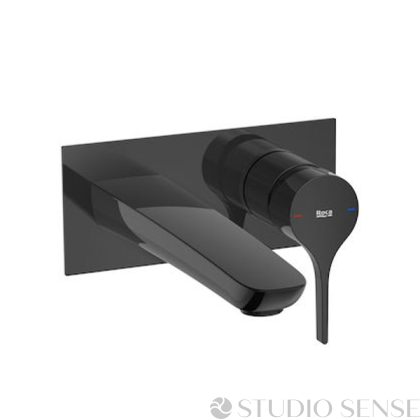 Insignia Titanium Black Single Lever Concealed Basin Mixer