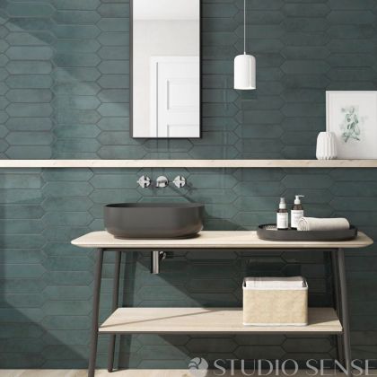 Bathroom&Kitchen Tiles Jubilee Queensbury Vert