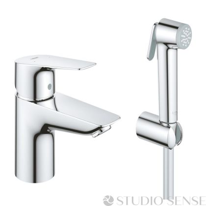 BauEdge S Single Lever Mixer With Hygienic Shower