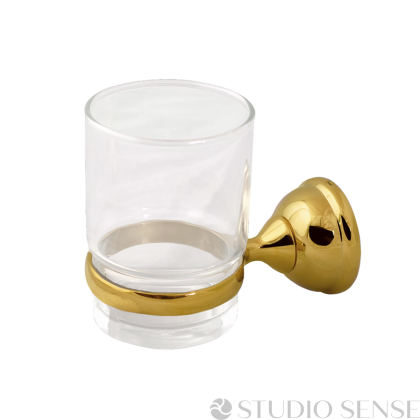 Чаша за баня Bella Gold, златен държач 