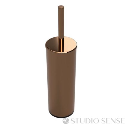 Coral Copper Gold Toilet Brush