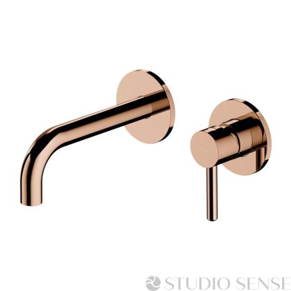 Y Copper Rose Gold Single Lever Concealed Mixer