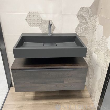 Zano S 80 Contemporary Bathroom Cabinet