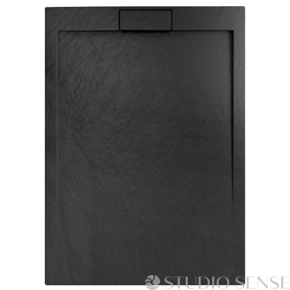 GRAND Black 90x120 Luxurious Shower Tray