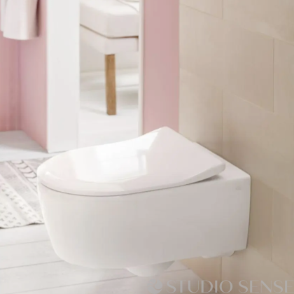 Конзолна тоалетна чиния Soul 53 DirectFlush White Alpin 
