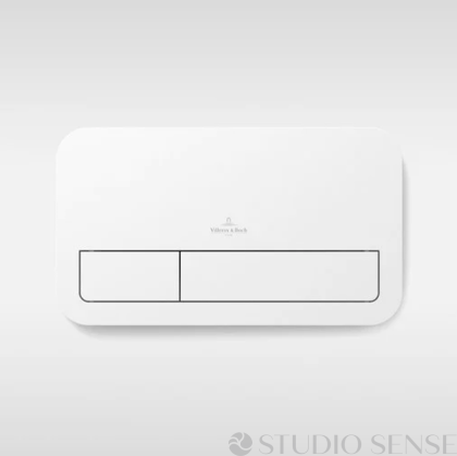 ViConnect E200 White Flush Plate