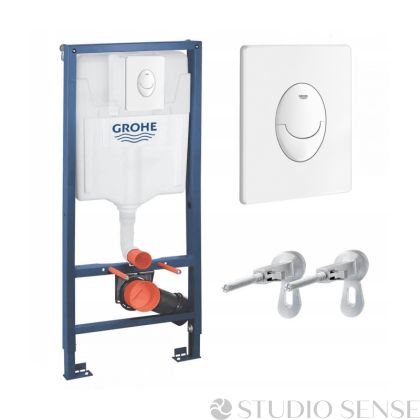 Grohe Rapid SL Skate Air White Concealed WC Element