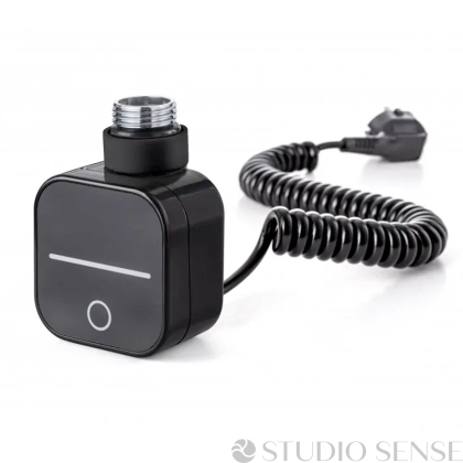 Nex Spiral с кабел, електрически нагревател за лира, черен мат 